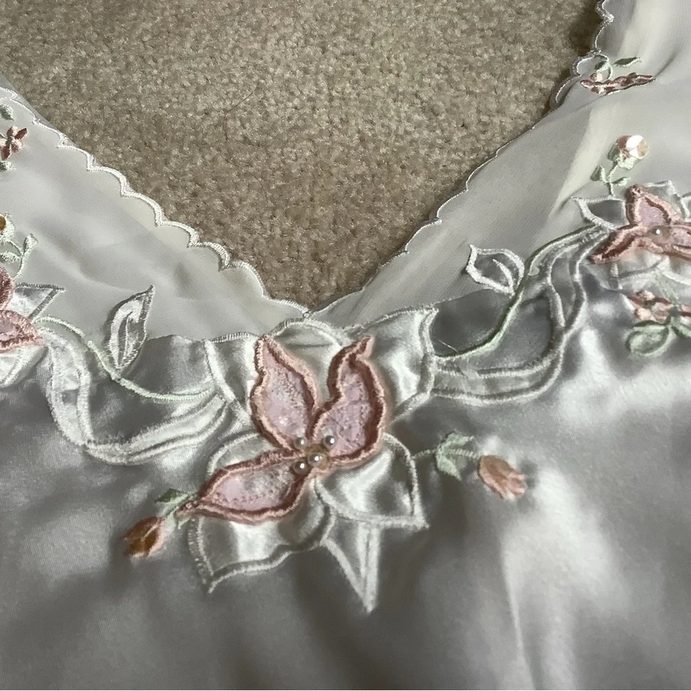 Vintage Val Mode slip/dress. Sz M NWT - Picture 3 of 10